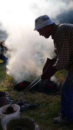 2009 Marché Bussiere ceramique foiredespotiers 4X4-bussiere-2009-3