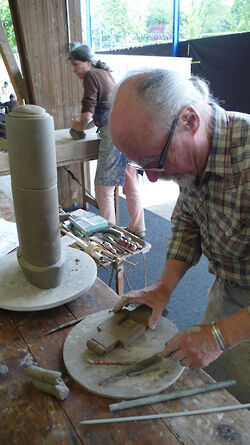 2009 Marché Bussiere ceramique foiredespotiers 4X4-bussiere-2009-8