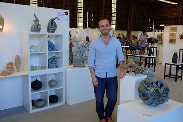 2024 Bussiere-Andrii Kyrychenko et son stand