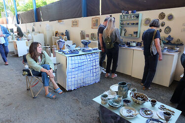 2024 Bussiere-Capucine pageron et son stand