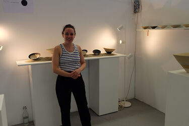 2024 Bussiere-Lucie Crouan et son stand