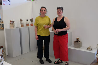 2024 Bussiere-Marie Dutreix et son stand