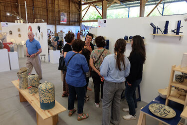 2024 Bussiere-Marie Grier et son stand