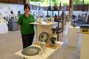 2024 Bussiere-Marlene Requier et son stand